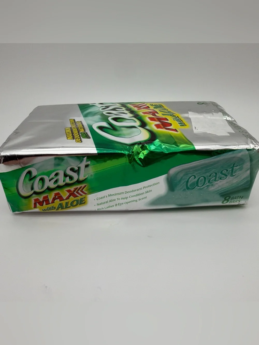 Vintage Coast Max Bar Soap with Aloe 4.5 oz Bars -  8 Bath Bars